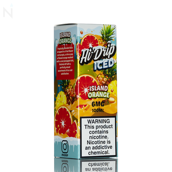 Hi Drip Iced - Island Orange - 100ml