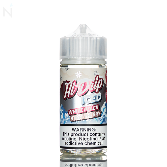 Hi Drip Iced - White Peach Strawberry - 100ml
