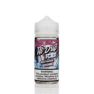 Hi Drip E-liquid Iced - Nectarine Lychee - 100ml