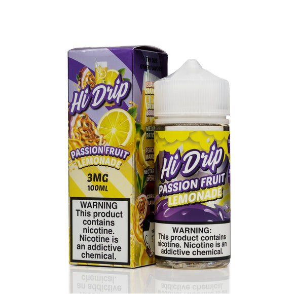 Hi Drip E-Liquid - Passion Fruit Lemonade - 100ml