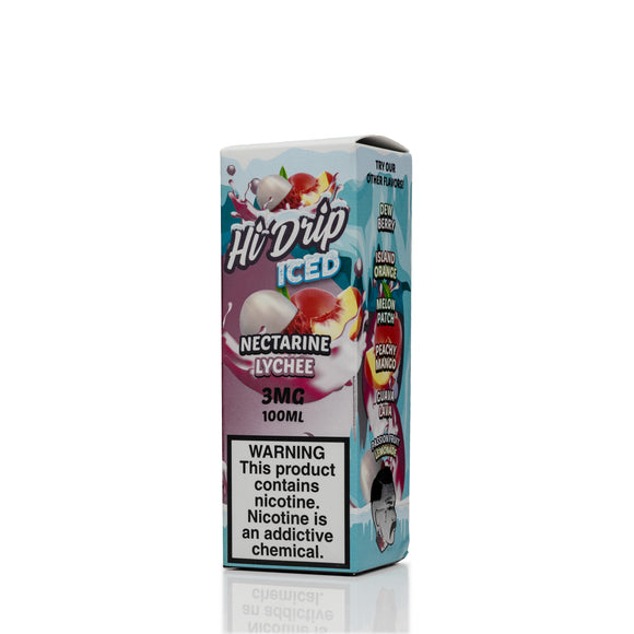 Hi Drip E-liquid Iced - Nectarine Lychee - 100ml