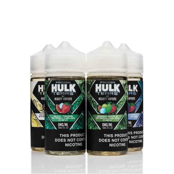 Hulk Tears - No Nicotine Vape Juice - 100ml