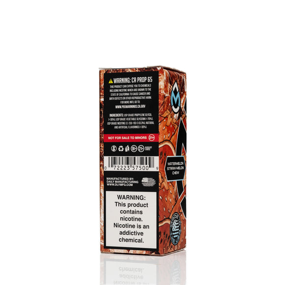 Hulk Tears E-Liquid Frozen Watermelon Straw-Melon Chew - 100ml