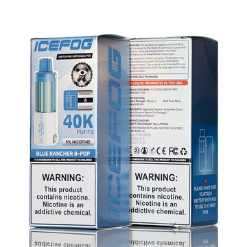 IceFog 40K Switch Pro Disposable Pod