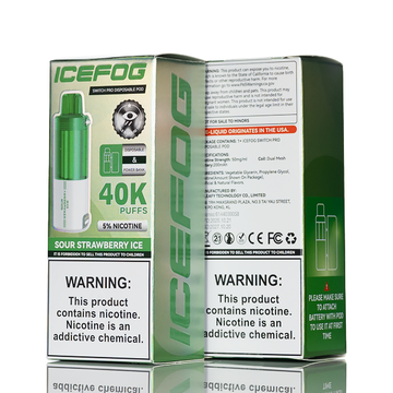 IceFog 40K Switch Pro Disposable Pod - Foger Compatible