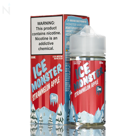 Ice Monster E-Liquid - Strawmelon Apple 100ml