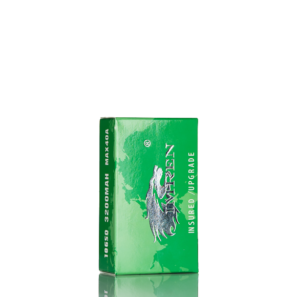 Imren 18650 3200mAh 40A Green 2 Pack
