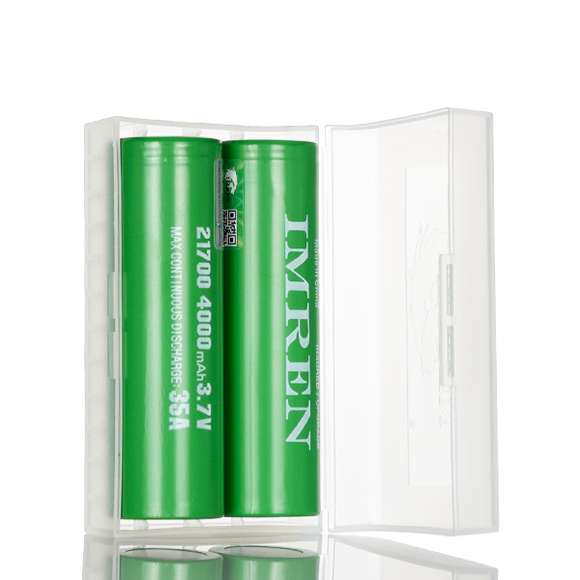Imren 21700 4000mah 35A Green 2 Pack