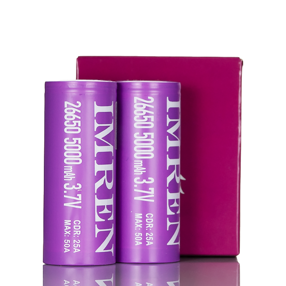 Imren 26650 5000mah 60A 2 Pack