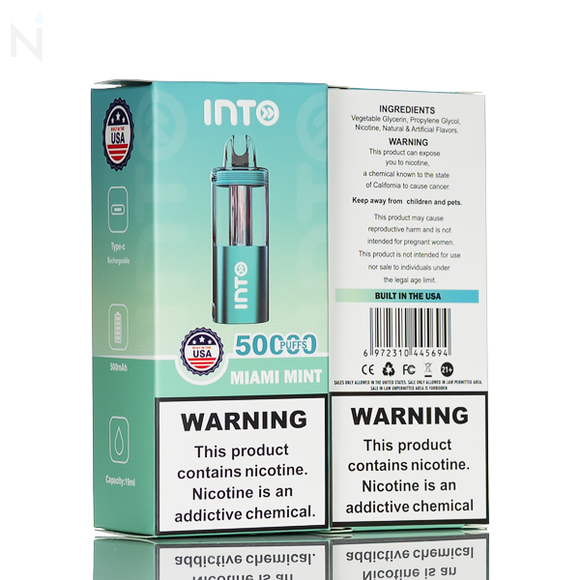 INTO 50K Puff Disposable Vape - Foger Compatible