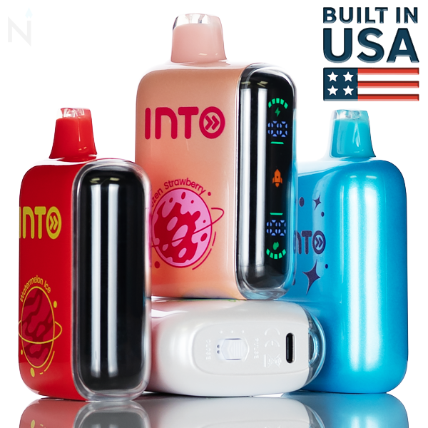 pulse mode vape INTO 20K Puffs Disposable nicotine free disposables Mitten Extracts: Watermelon Z Flavor:White Pixy (Pixy Edition)