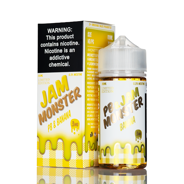 PB & Jam Monster - Banana - 100mL