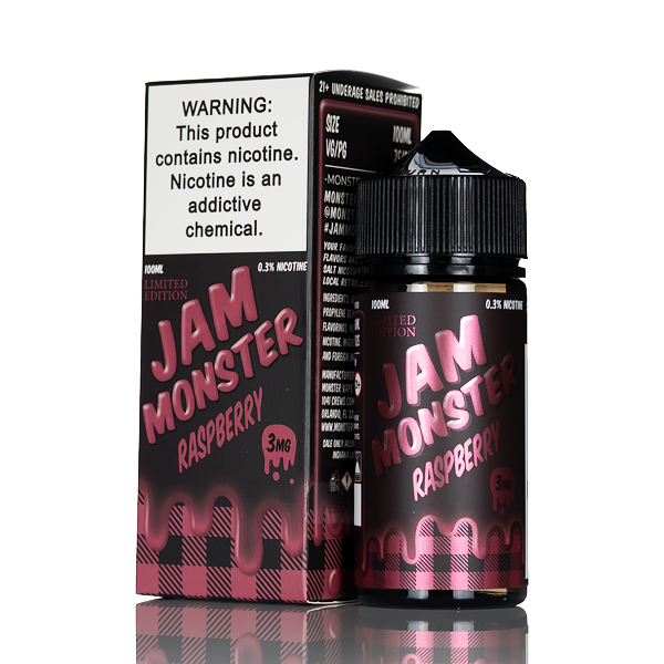 Stern Raspberry Jam Monster - Raspberry - 100mL | USA Made Liquid