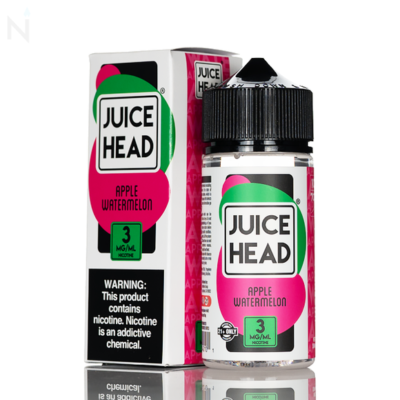 Juice Head E-Liquid - Apple Watermelon - 100ml