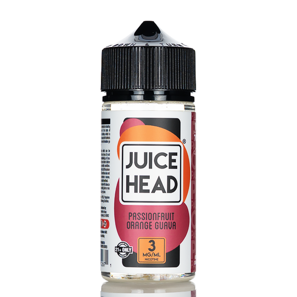 Juice Head TFN E-Liquid - Passionfruit Orange Guava - 100ml