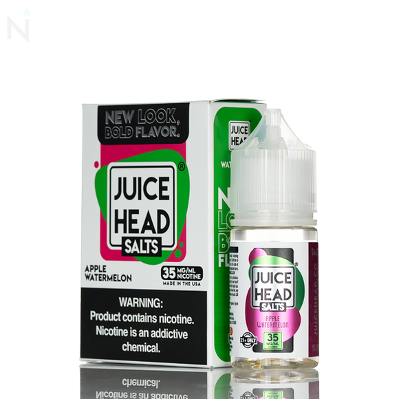 Juice Head Salt Nic - Apple Watermelon - 30ml