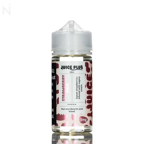 Juice Plug E-Liquid - Strawberry Milk - 100ml
