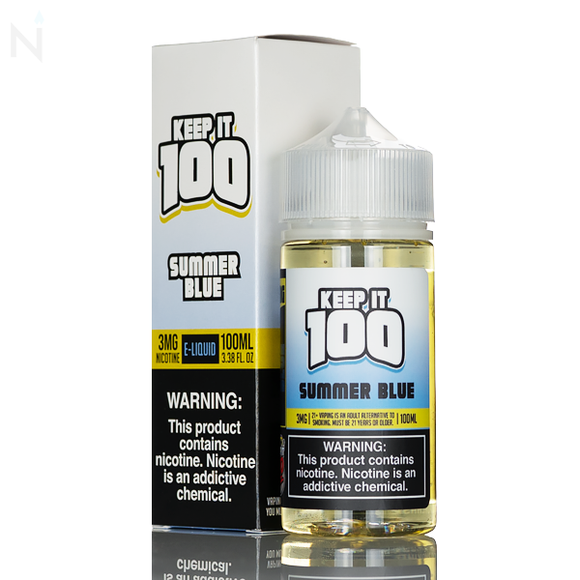 Keep It 100 - Summer Blue - 100mL