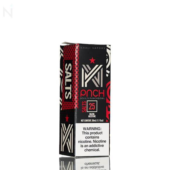 Khali Vapors Salt Nic - Devils Punchbowl Ice - 30mL