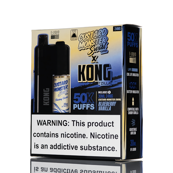 Monster Vape Labs X Kong by Zilla 50K Puffs Disposable - 2.4% 30mL