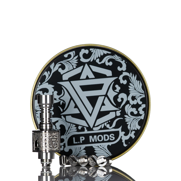LP Mods Edict Boro RBA | Rebuildable Boro Atomizer LP Mods Edict Boro RBA | Rebuildable Boro Atomizer