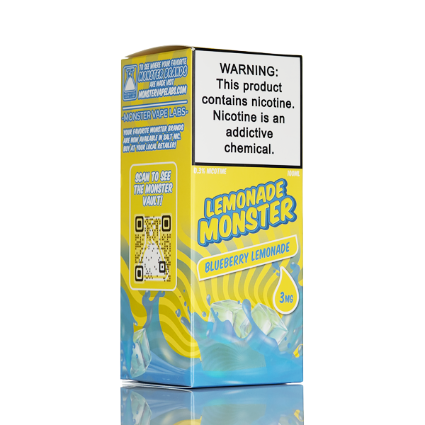 Lemonade Monster - Blueberry Lemonade - 100mL | Fruity Vape Juice Lemonade Monster - Blueberry Lemonade - 100mL | Fruity Vape Juice