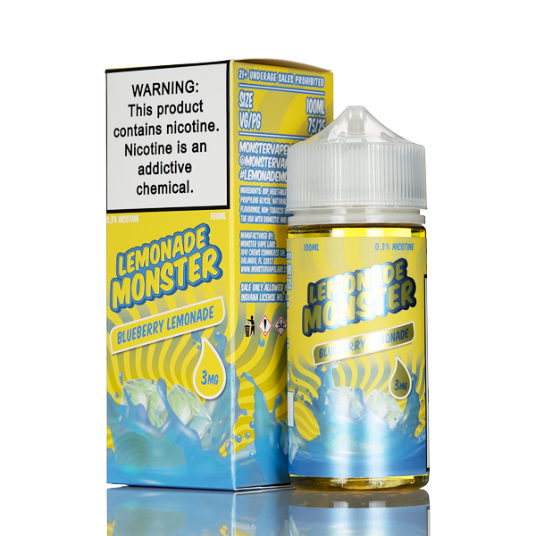blueberry lemonade vape juice Lemonade Monster - Blueberry Lemonade - 100mL
