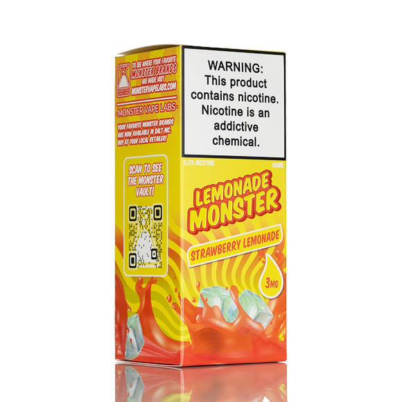 Lemonade Monster - Strawberry Lemonade - 100mL