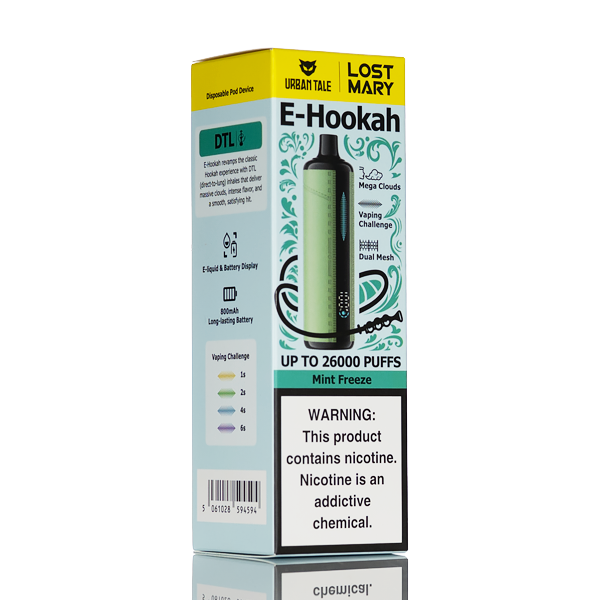 Lost Mary X Urban Tale 26000 Puff E-Hookah - 20mL