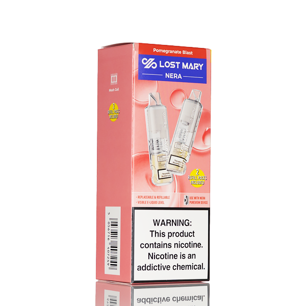 Pomegranate Blast Lost Mary Nera Fullview Pods (2pk) 16 Pomegranate Blast Lost Mary Nera Fullview Pods (2pk 30K Refill Australia Pomegranate Blast Lost Mary Nera Fullview Pods (2pk) 16 Pomegranate Blast Lost Mary Nera Fullview Pods (2pk 30K Refill Australia