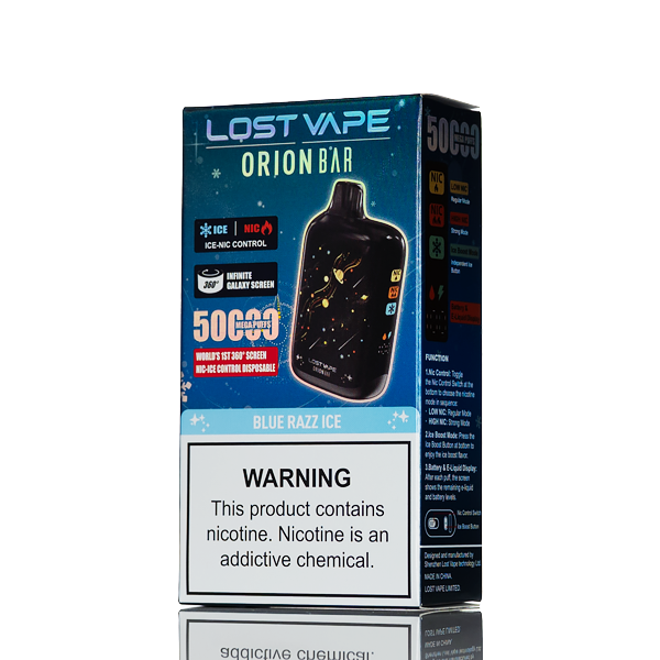 Lost Vape Orion Bar 50K Disposable - 28mL | 5% Salt Lost Vape Orion Bar 50K Disposable - 28mL | 5% Salt