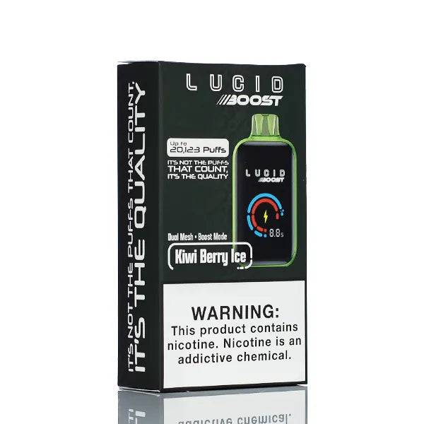 Lucid Boost 20k 20123 Puffs Dual Mesh Disposable Vape - 18ml