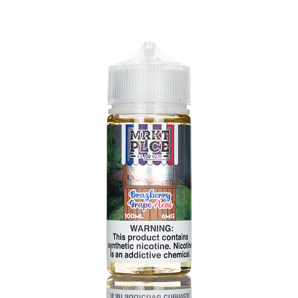 MRKT PLCE E-Liquid - Brazberry Grape Acai - 100mL
