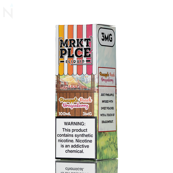 MRKT PLCE E-Liquid - Pineapple Peach Dragonberry - 100mL
