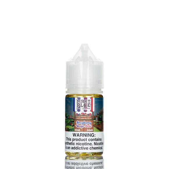MRKT PLCE Nic Salt - Brazberry Grape Acai - 30mL