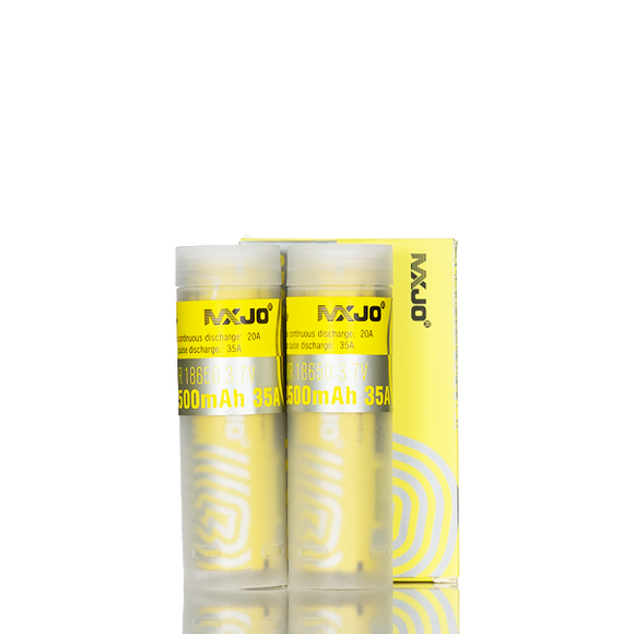MXJO 2500mAh 20A 18650 Battery - Pack of 2