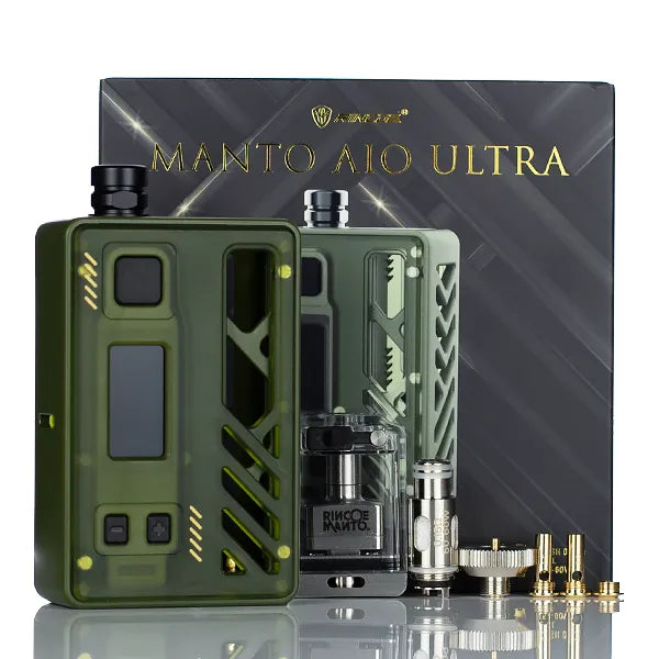 Rincoe Manto AIO Ultra 80W Boro Mod and RBA Kit | Boro Starter Kit