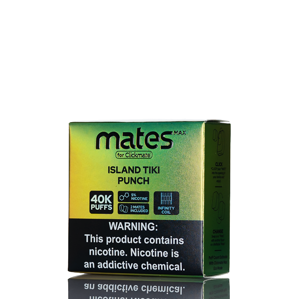 7 Daze Clickmate Mates Max 40K Recharge | 5% Salt Nic 7 Daze Clickmate Mates Max 40K Recharge | 5% Salt Nic