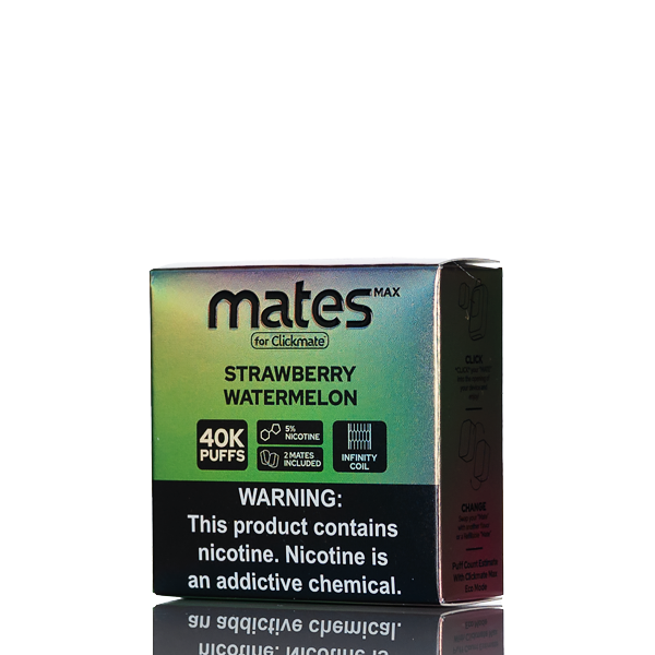 7 Daze Clickmate Mates Max 40K Recharge | 5% Salt Nic 7 Daze Clickmate Mates Max 40K Recharge | 5% Salt Nic