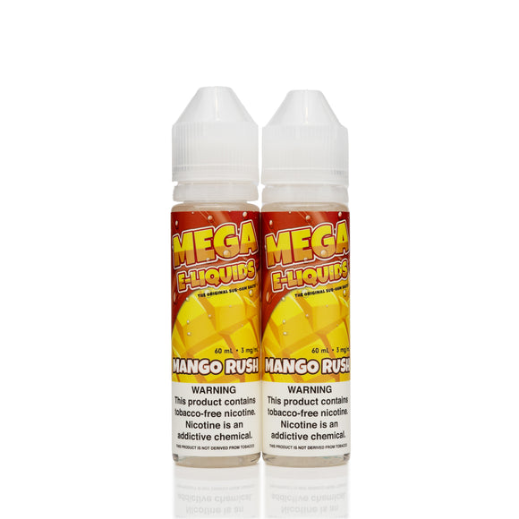 Mega E-Liquid - Mango Rush - 120mL