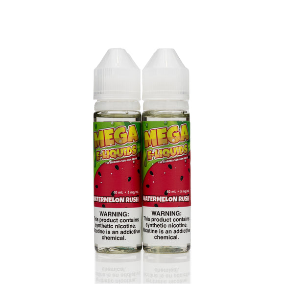 Mega E-Liquid - Watermelon Rush - 120mL