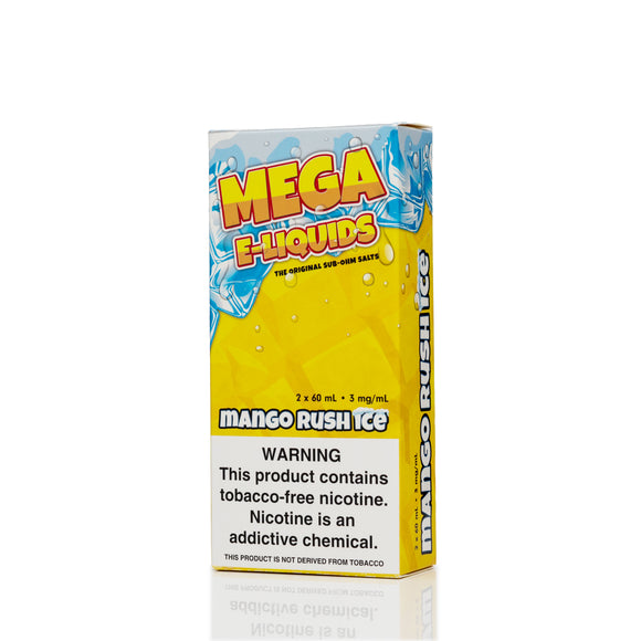 Mega E-Liquid - Mango Rush Ice - 120mL