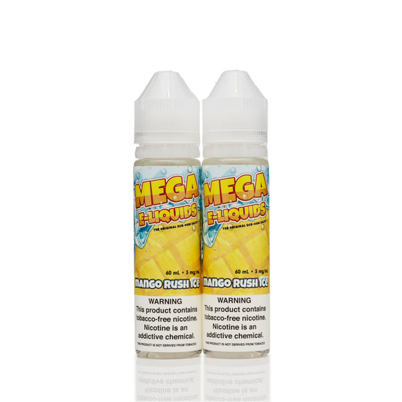 Mega E-Liquid - Mango Rush Ice - 120mL