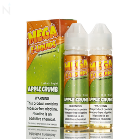 Mega E-Liquid - Apple Crumb - 120mL