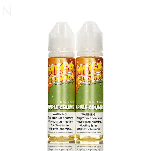 Mega E-Liquid - Apple Crumb - 120mL