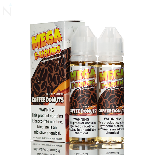 vape juice coffee Mega E-Liquid - Donuts - 120mL Type:Regular Vapetasia Killer Kustard Blueberry First Time Switcher