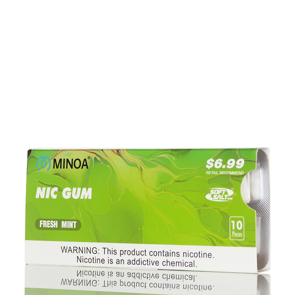 Minoa Soft Salt Nic Gum - Pack of 10