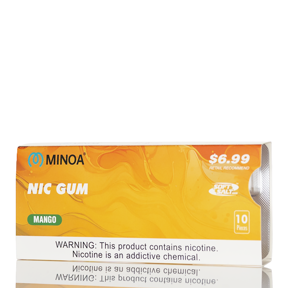 Minoa Soft Salt Nic Gum - Pack of 10