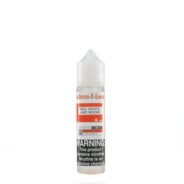 Mister E-Liquid - Red White and Boom - 60ml