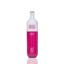 A single pc of Flum Float Mixed Berries on a clean white background with a subtle reflection below. The bottle has a white upper section with pink branding and a bright pink lower section.